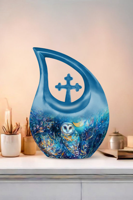 Barn Owl Urns For Ashes - Cremation Urns For Women