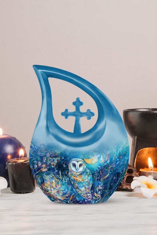 Barn Owl Urns For Ashes - Cremation Urns For Women