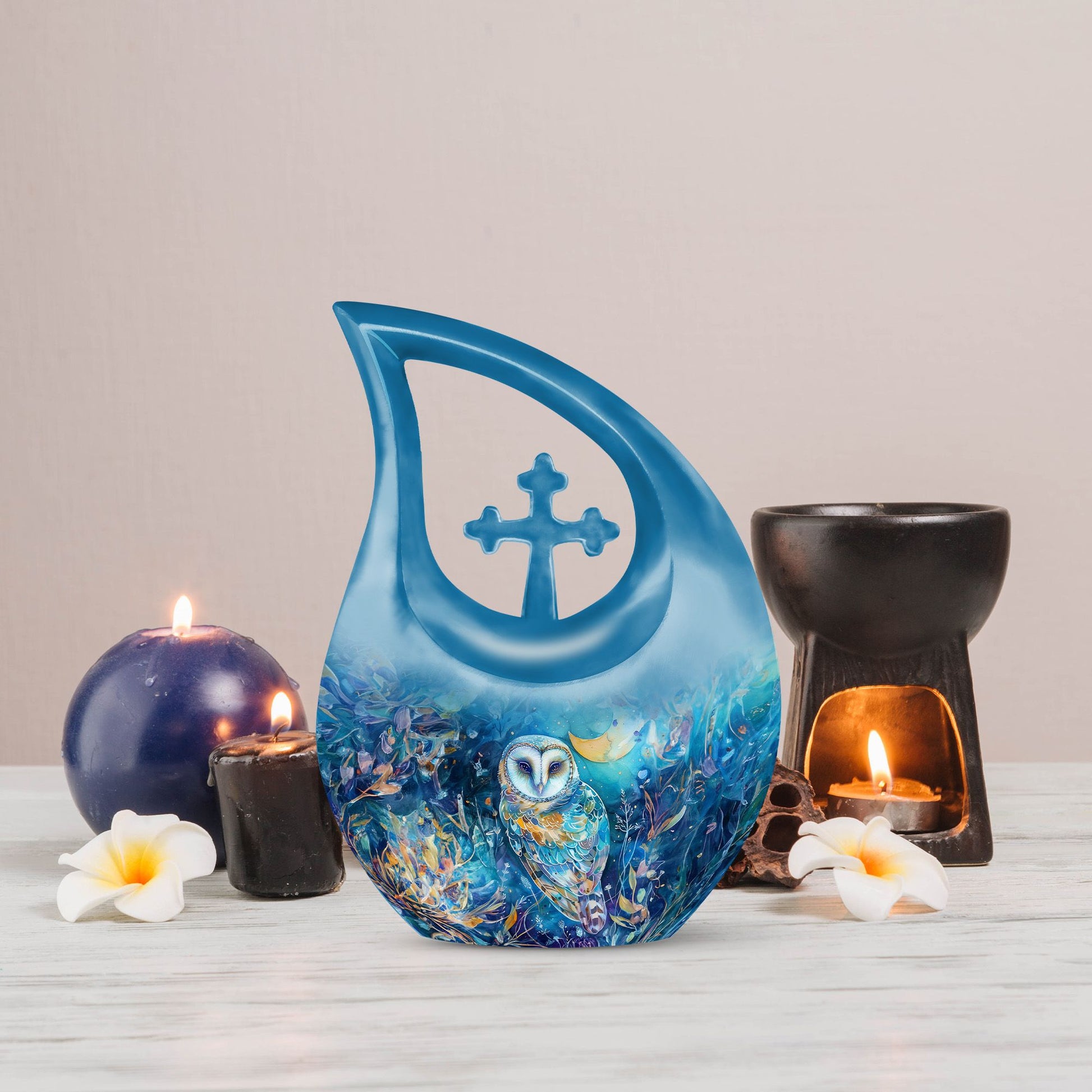 Barn Owl Urns For Ashes - Cremation Urns For Women