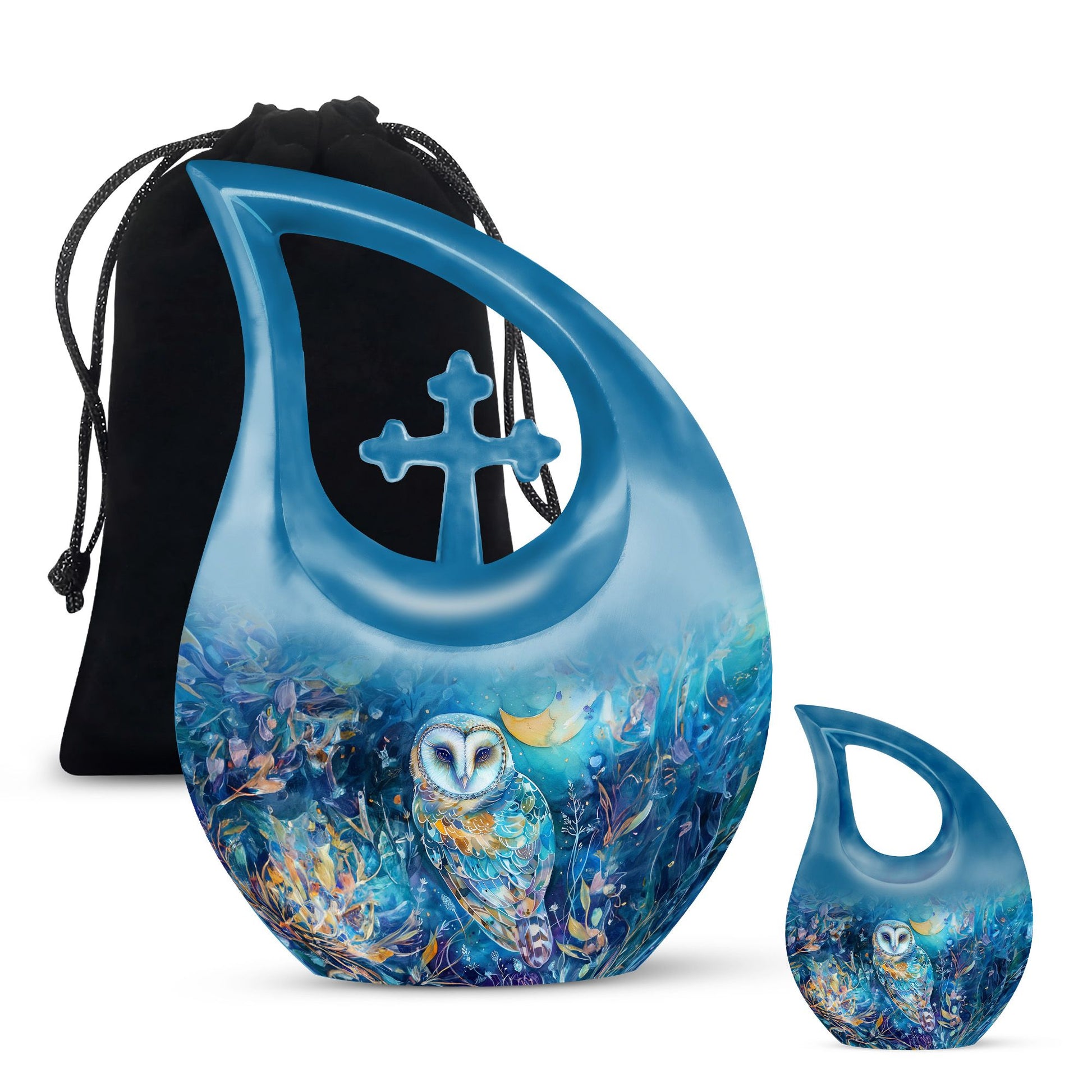 Barn Owl Urns For Ashes - Cremation Urns For Women