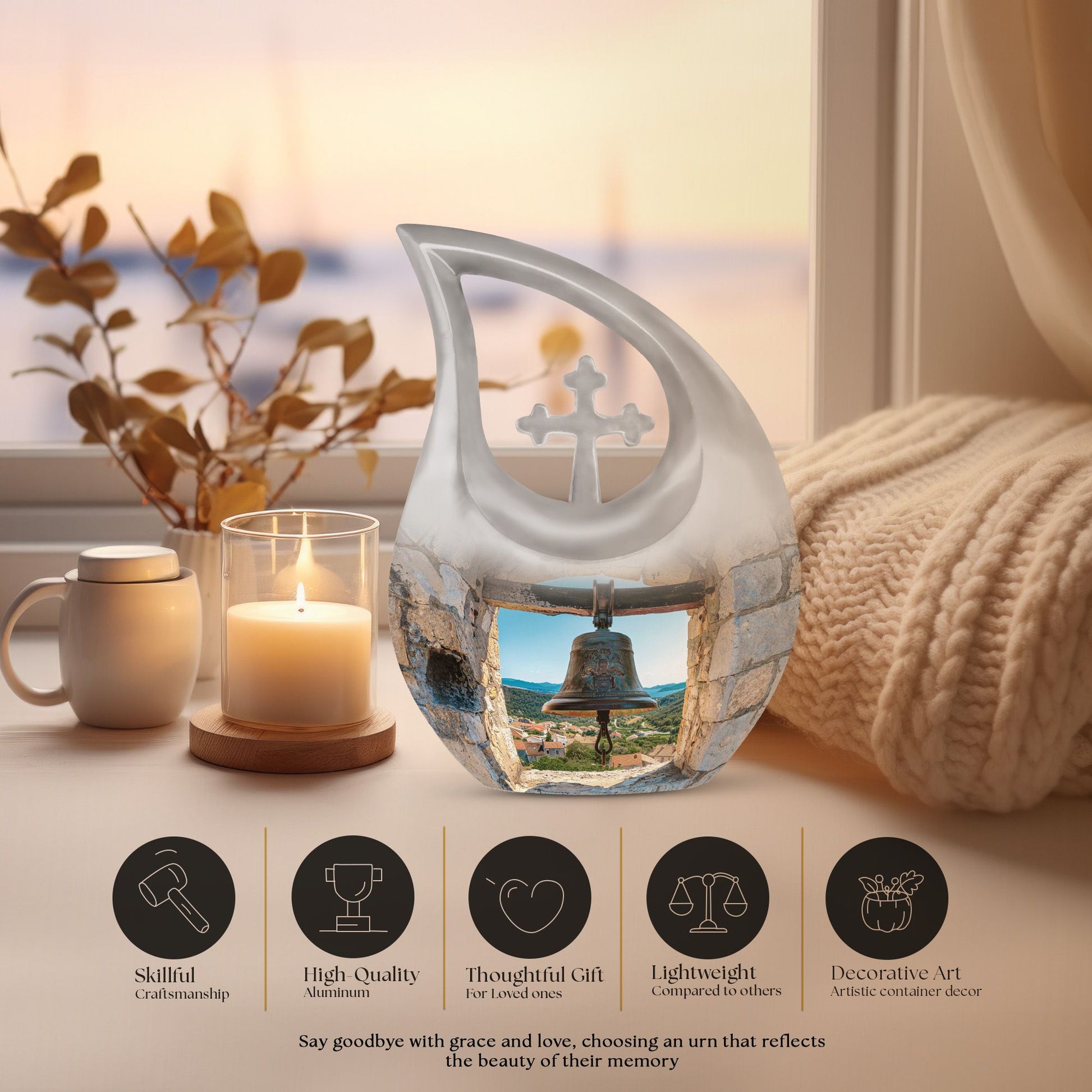 Bell Urns For Ashes - Keepsake Urns For Women