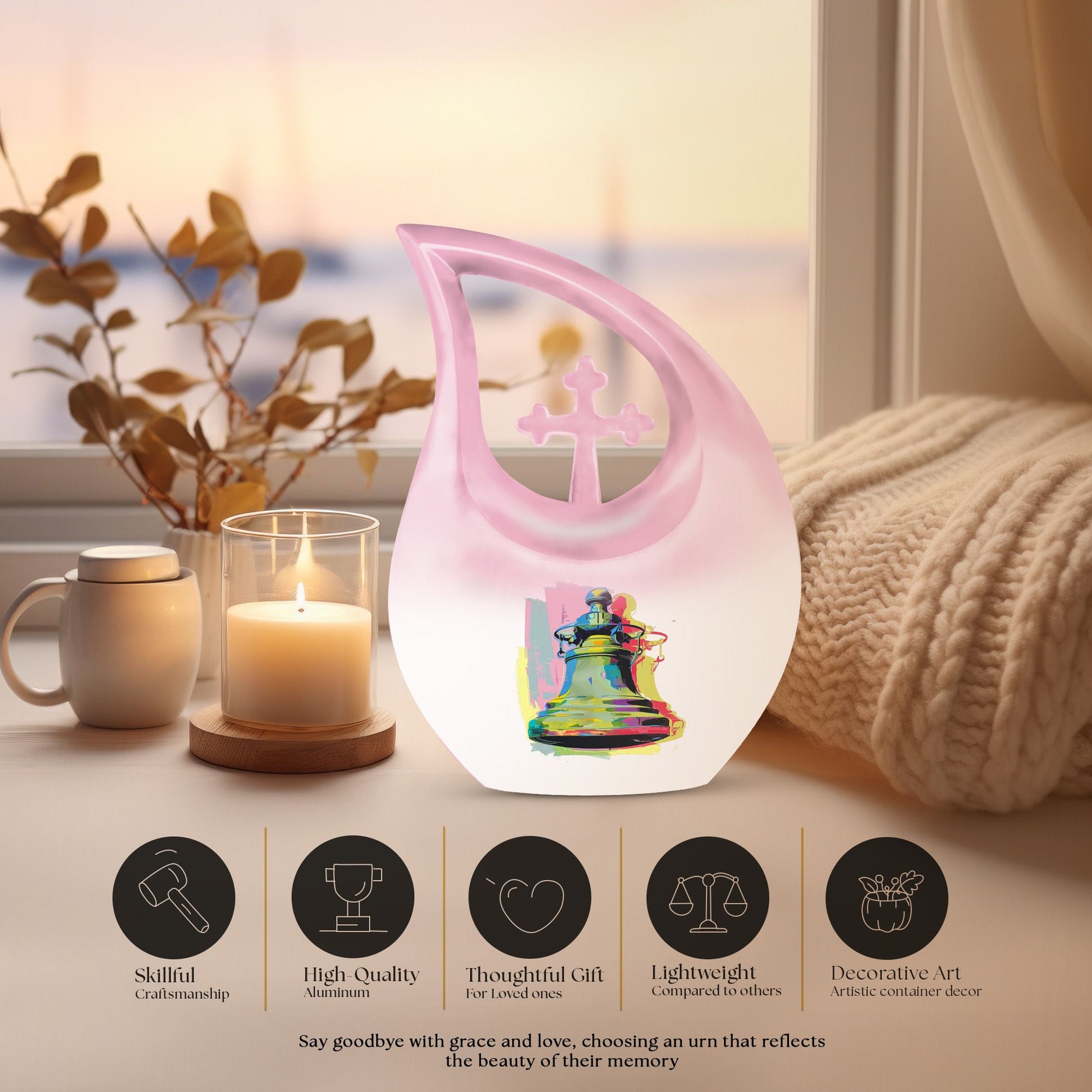 Bell Urns For Ashes - Adult Urns For Human Ashes Men