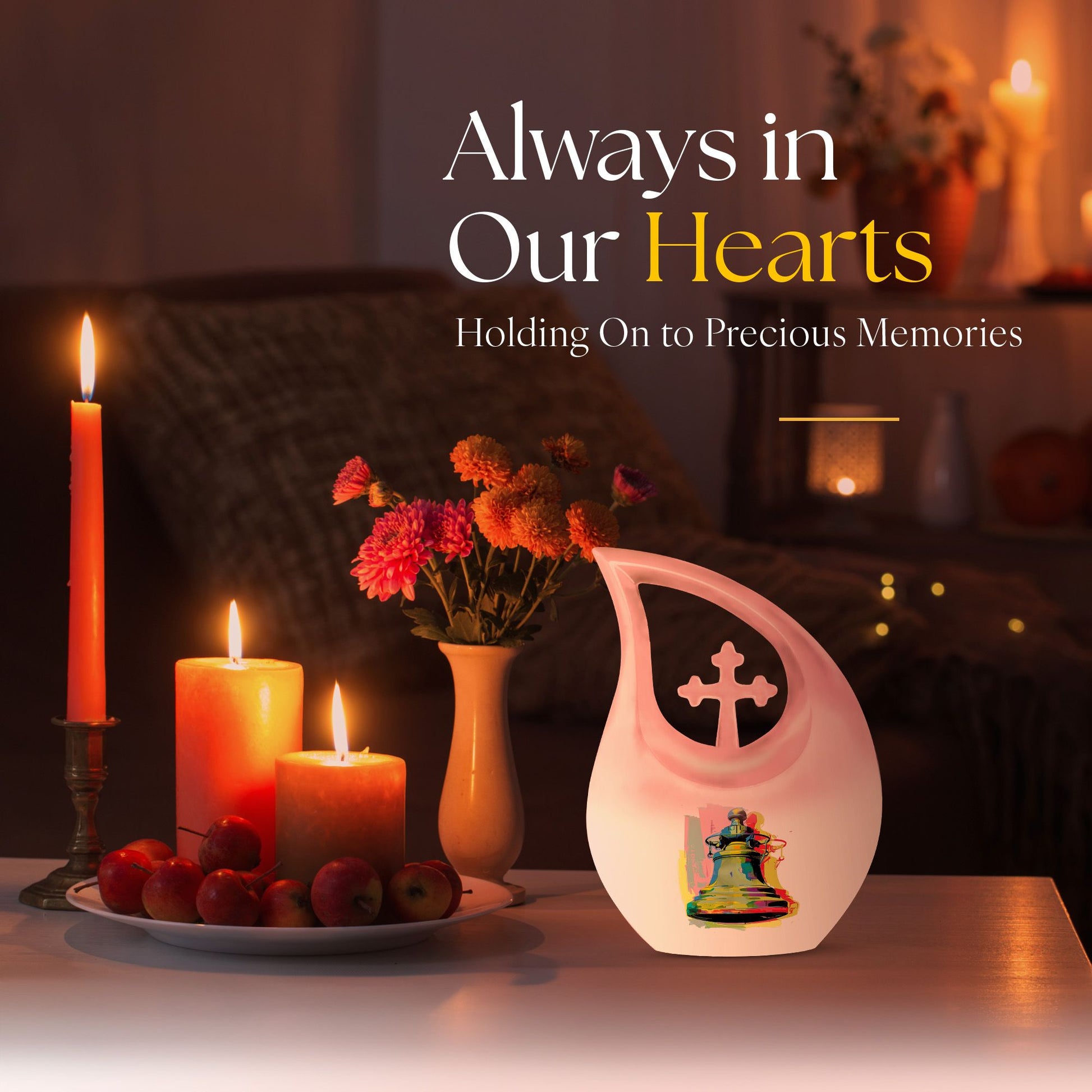 Bell Urns For Ashes - Adult Urns For Human Ashes Men