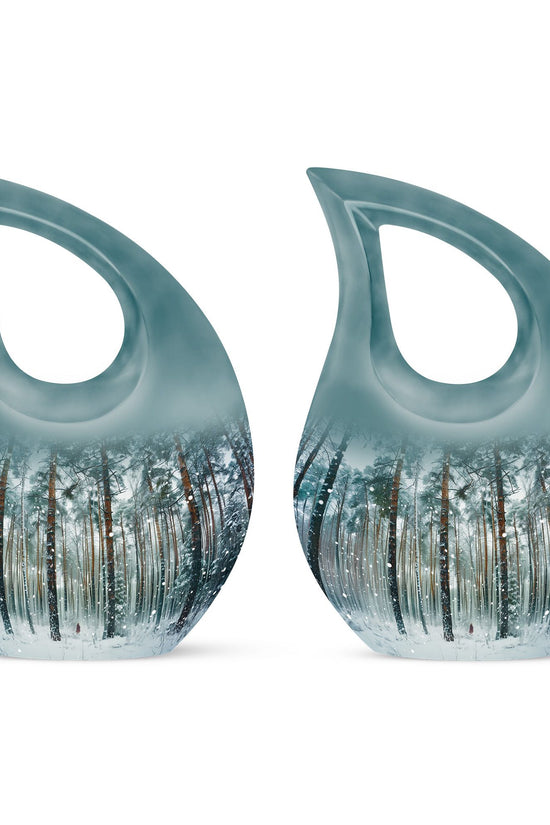 Mountain Winter Urns For Ashes - Urn For Ashes For Men
