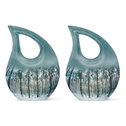 Mountain Winter Urns For Ashes - Urn For Ashes For Men