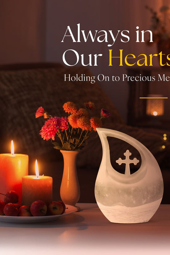 Mountain Winter Urns For Ashes - Ashes Keepsake For Men