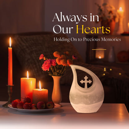 Mountain Winter Urns For Ashes - Ashes Keepsake For Men