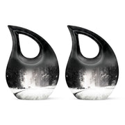 Mountain Winter Urns For Ashes - Mini Urn For Ashes For Women