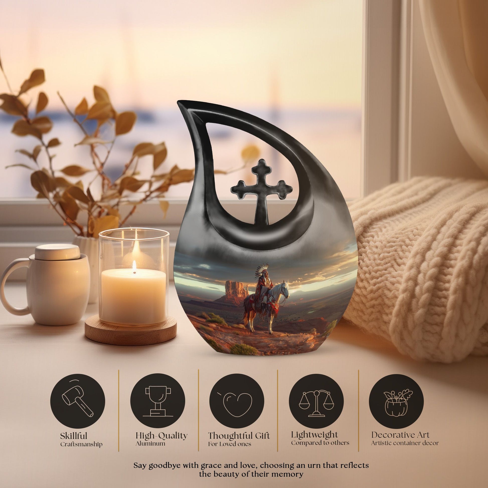 Native American Urns For Ashes - Keepsakes For Women