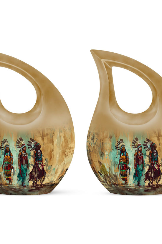 Native American Urns For Ashes - Cremation Keepsakes For Men