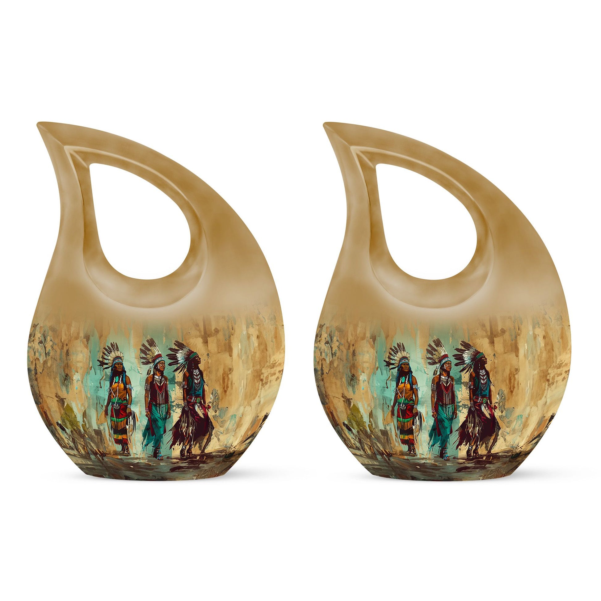 Native American Urns For Ashes - Cremation Keepsakes For Men