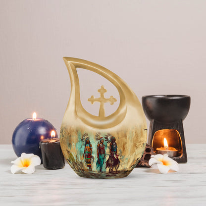 Native American Urns For Ashes - Cremation Keepsakes For Men