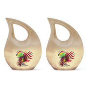 Native American Urns For Ashes - Urn For Men & Women