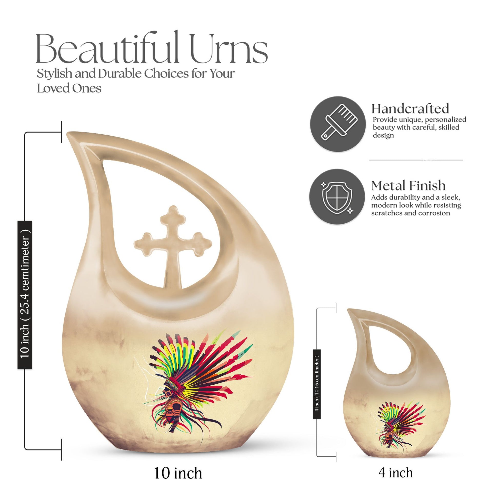 Native American Urns For Ashes - Urn For Men & Women