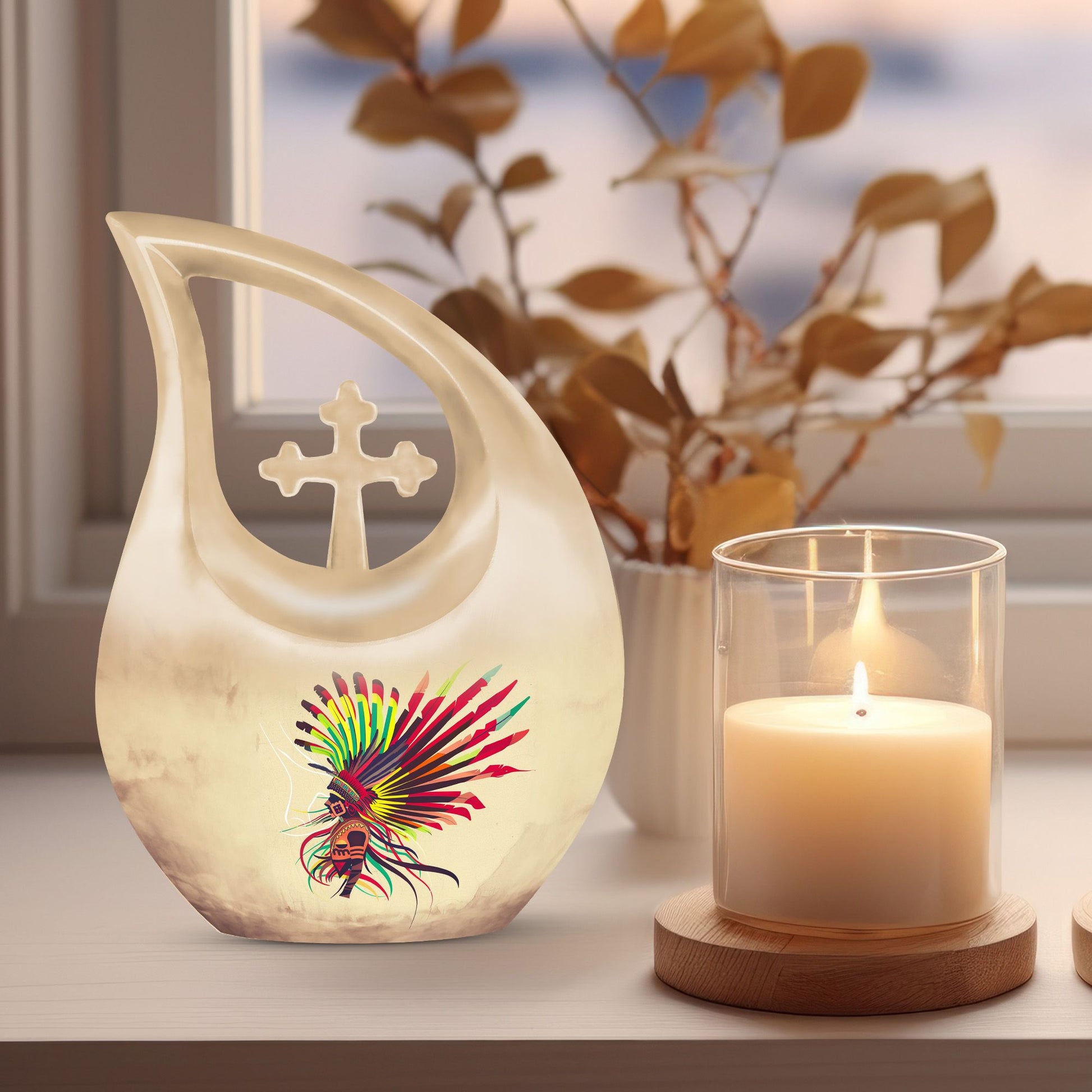 Native American Urns For Ashes - Urn For Men & Women