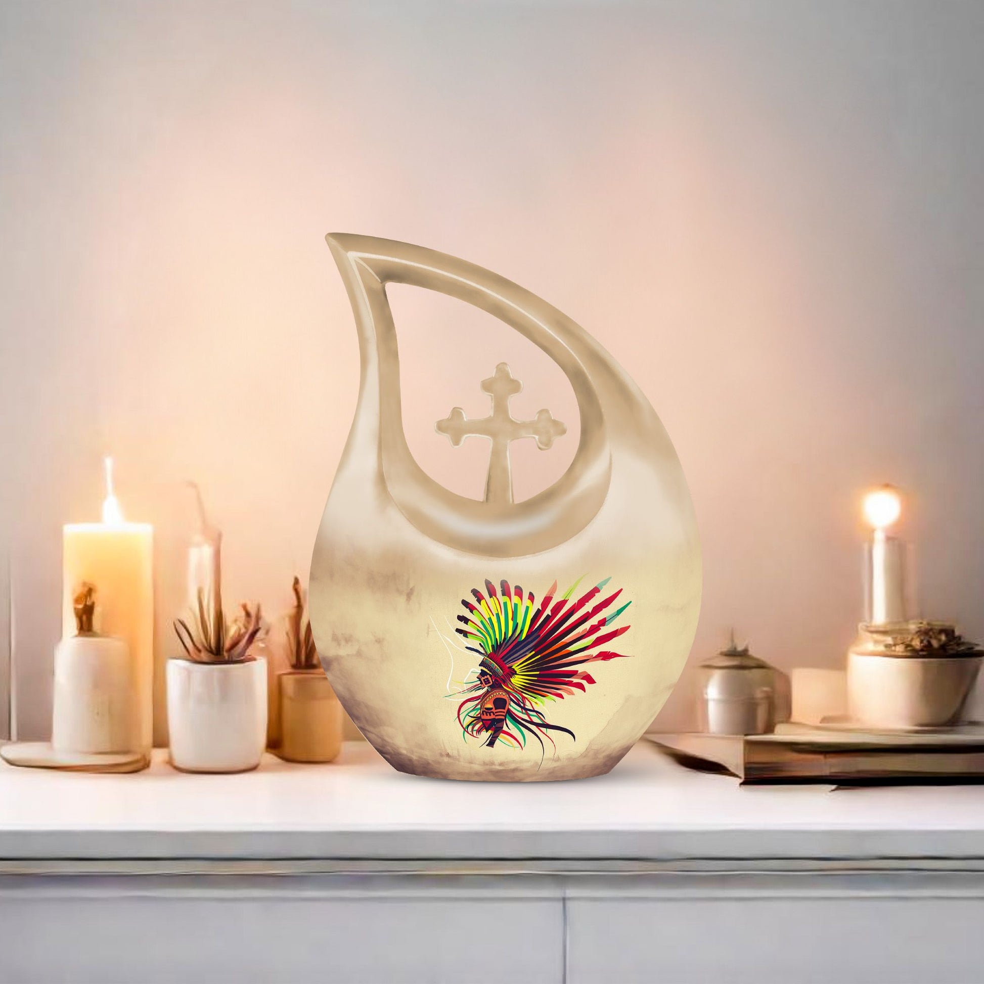 Native American Urns For Ashes - Urn For Men & Women