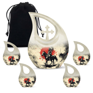 Large Urn With 4 Keepsake