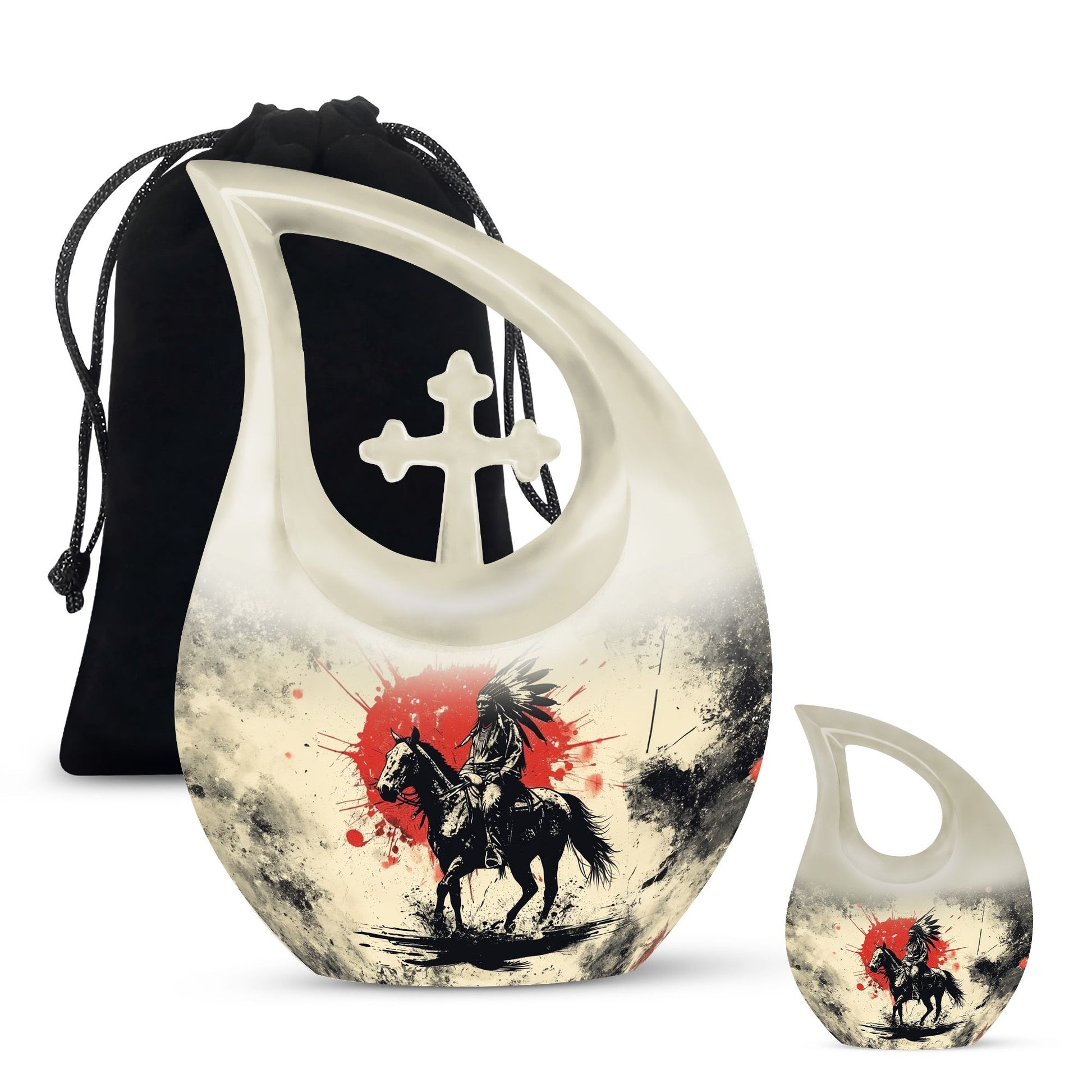 Native American Urns For Ashes - Adult Urns For Women