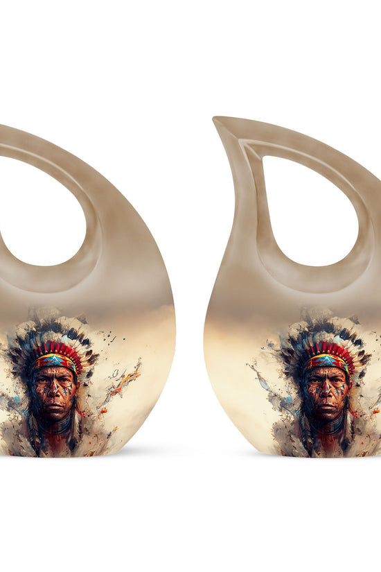 Native American Urns For Ashes - Adult Urns For Men & Women