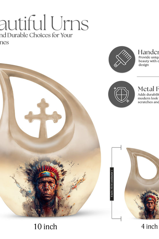 Native American Urns For Ashes - Adult Urns For Men & Women