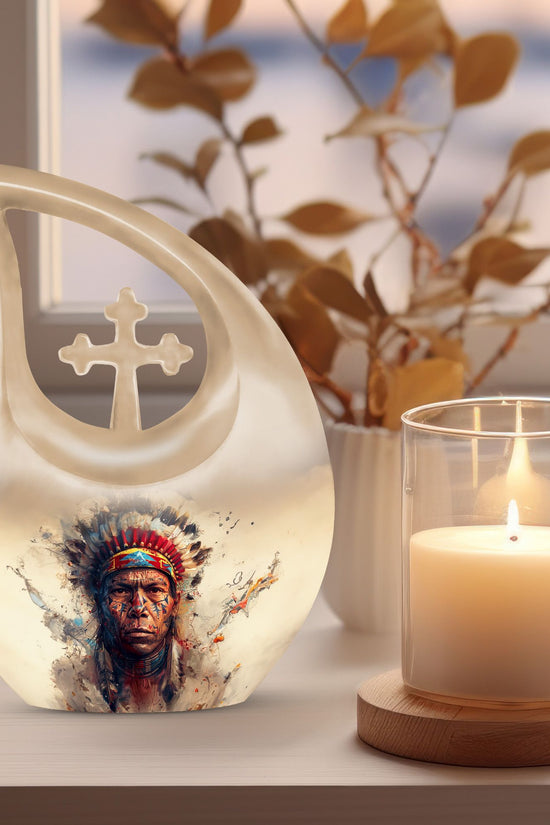 Native American Urns For Ashes - Adult Urns For Men & Women