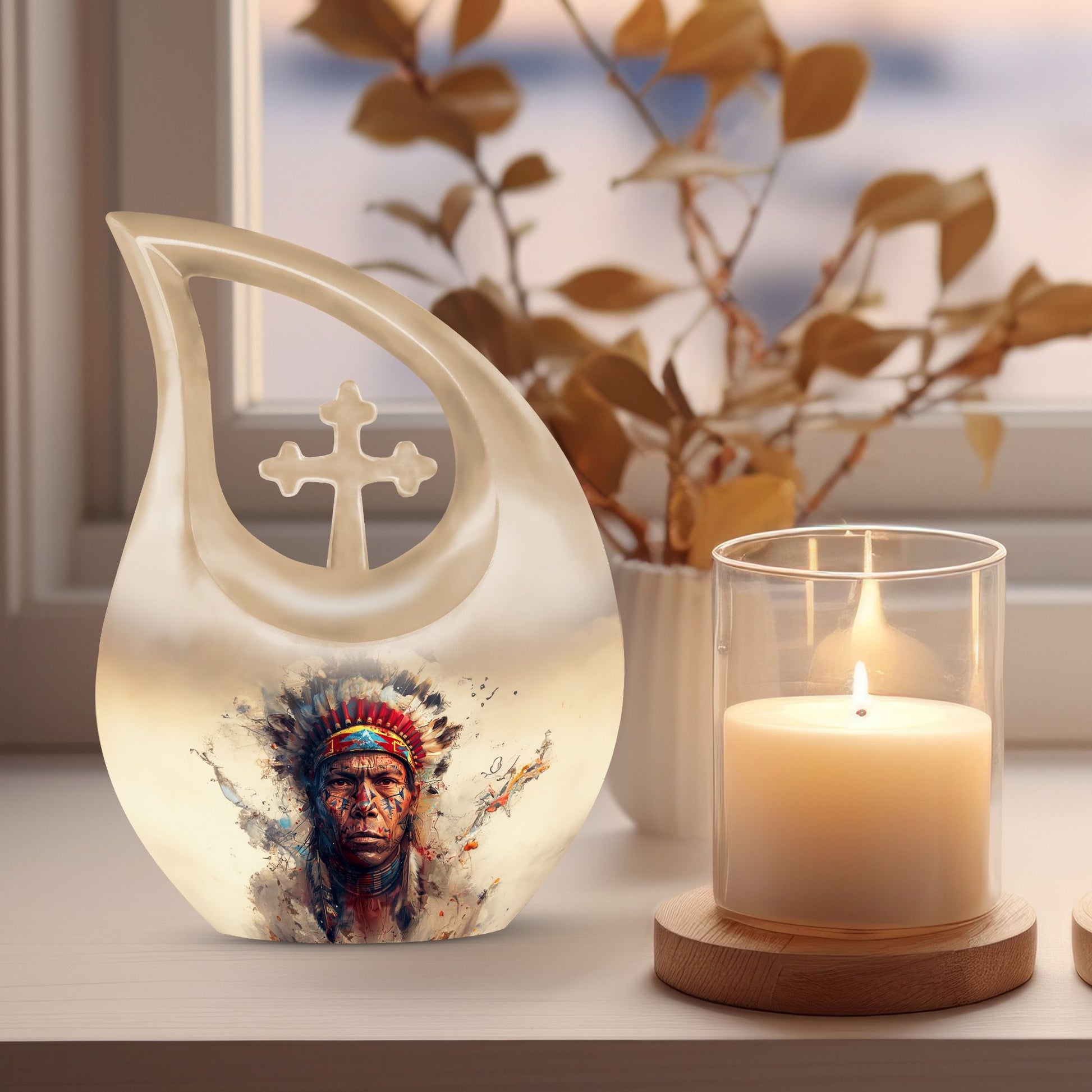 Native American Urns For Ashes - Adult Urns For Men & Women