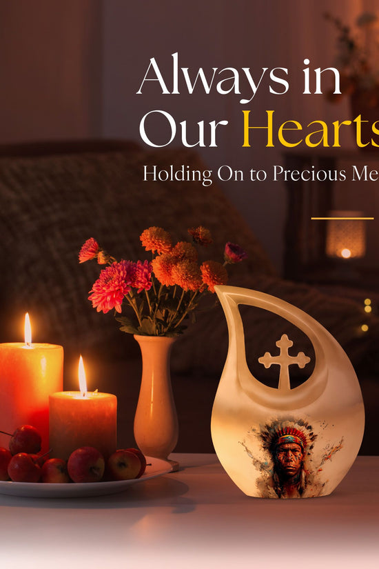 Native American Urns For Ashes - Adult Urns For Men & Women