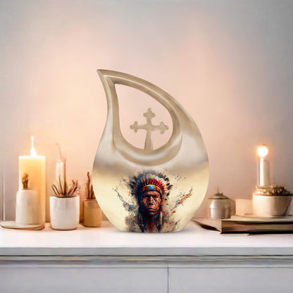 Native American Urns For Ashes - Adult Urns For Men & Women