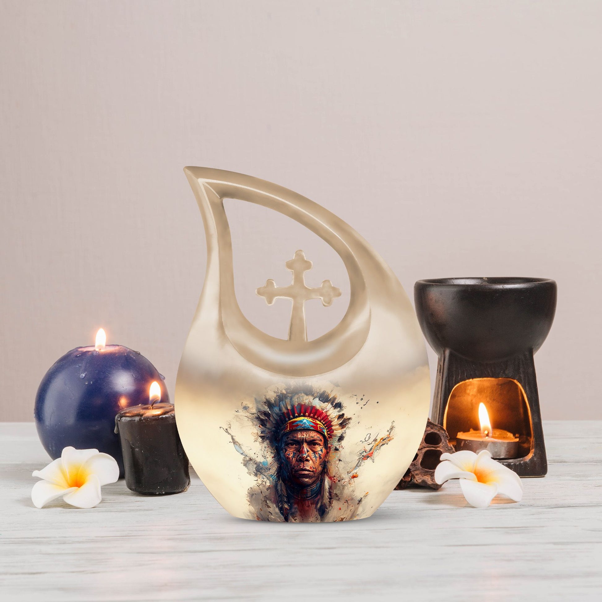 Native American Urns For Ashes - Adult Urns For Men & Women