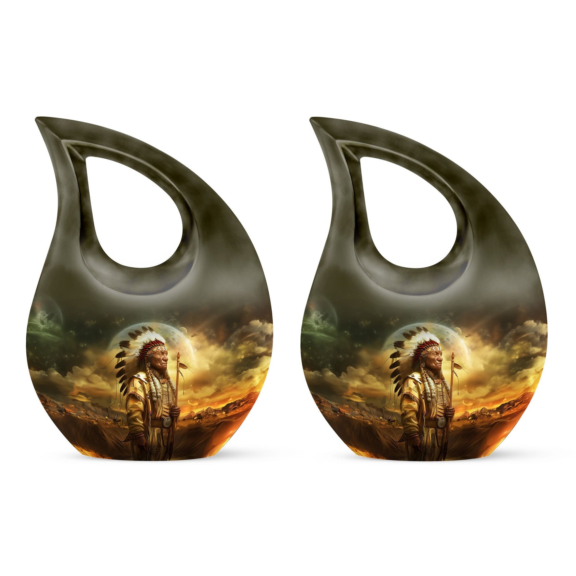 Native American Urns For Ashes - Funeral Urns For Men