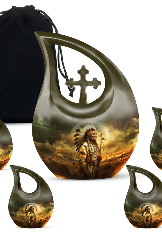 Native American Urns For Ashes - Funeral Urns For Men