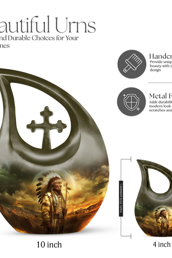 Native American Urns For Ashes - Funeral Urns For Men
