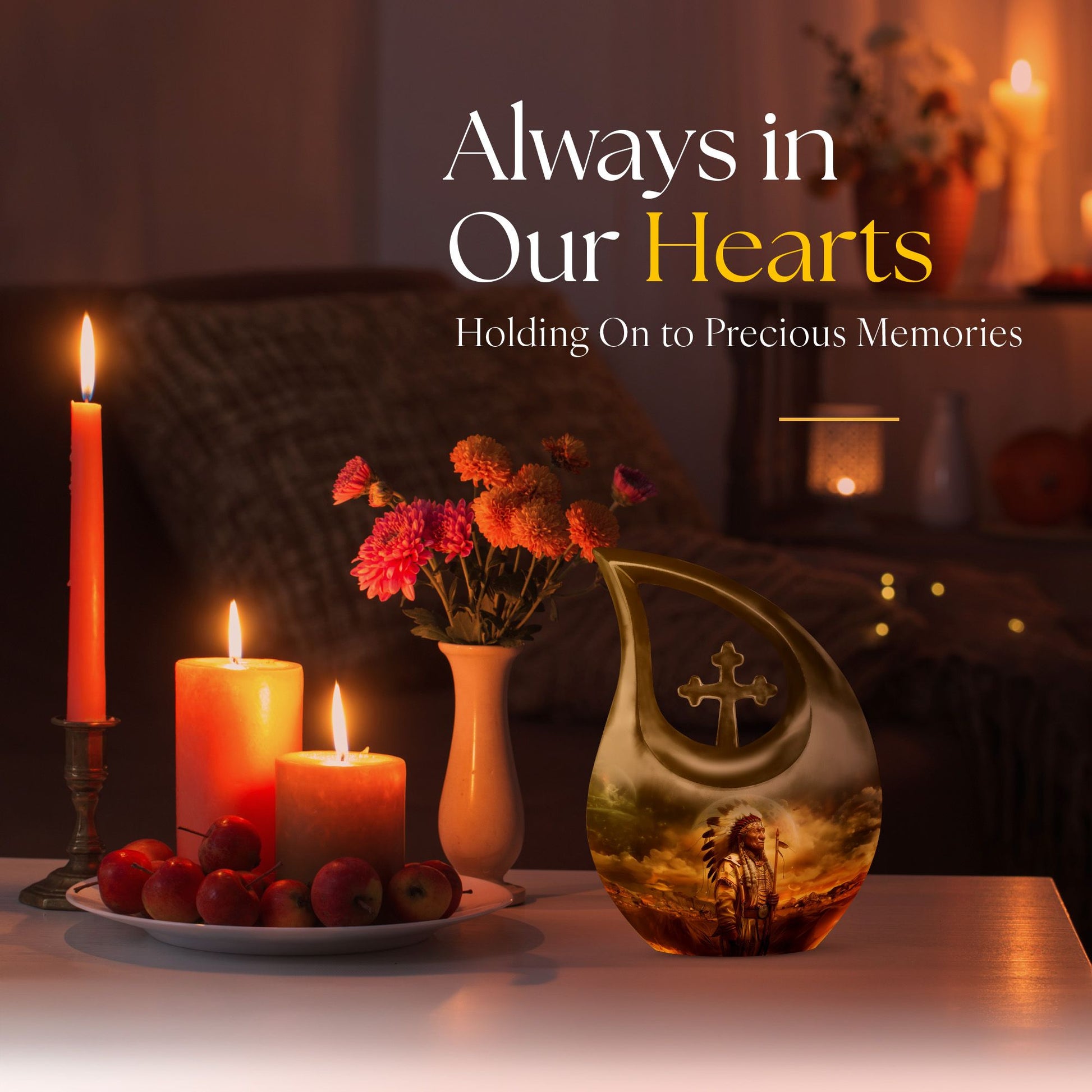 Native American Urns For Ashes - Funeral Urns For Men