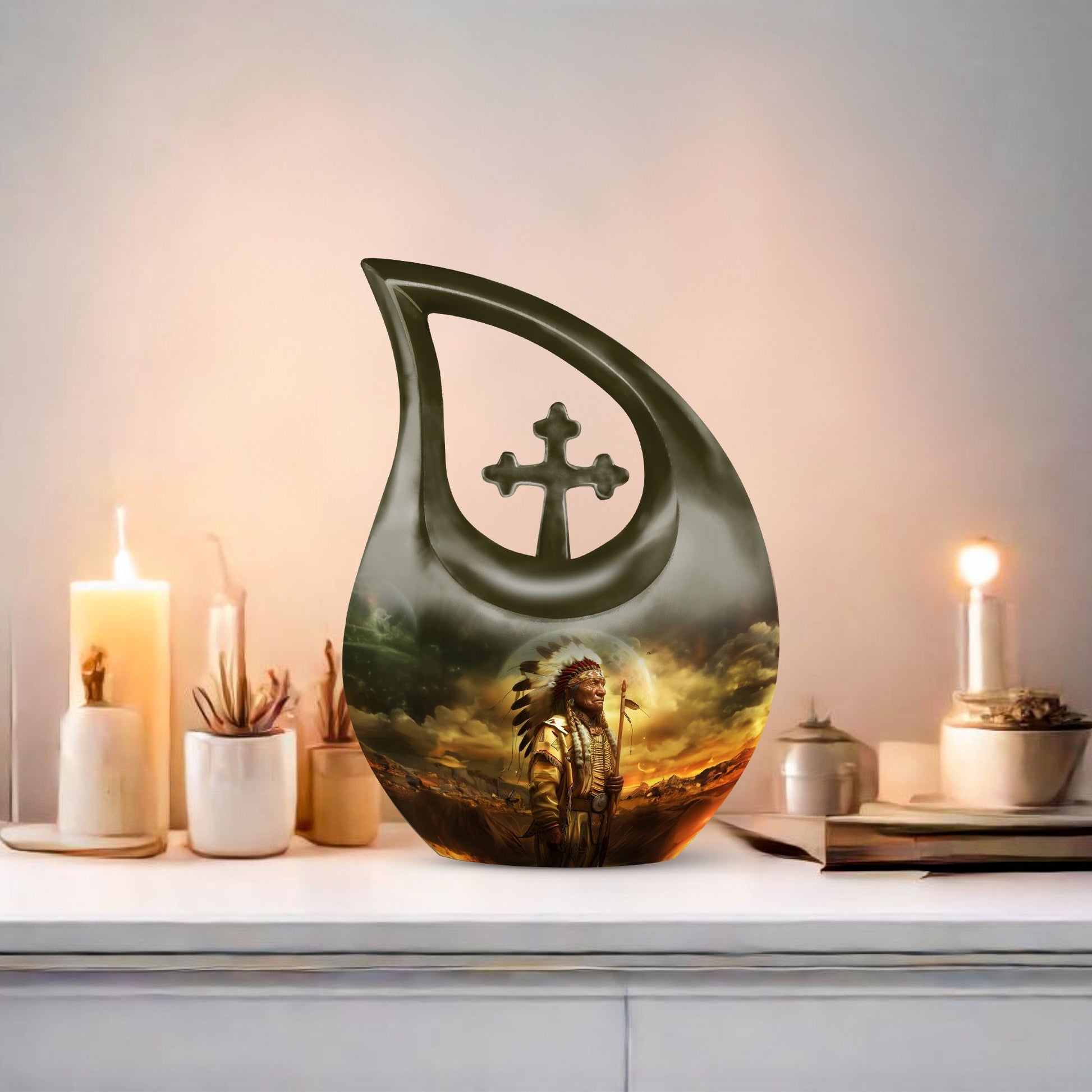 Native American Urns For Ashes - Funeral Urns For Men
