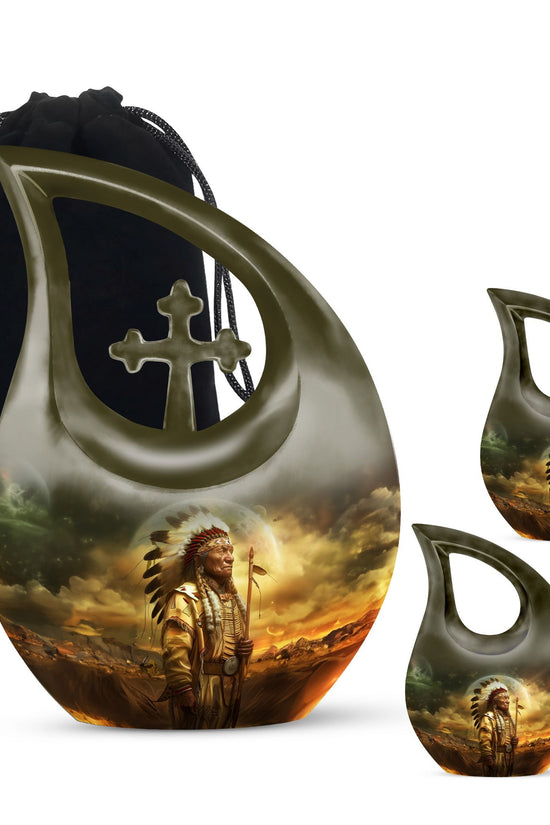 Native American Urns For Ashes - Funeral Urns For Men