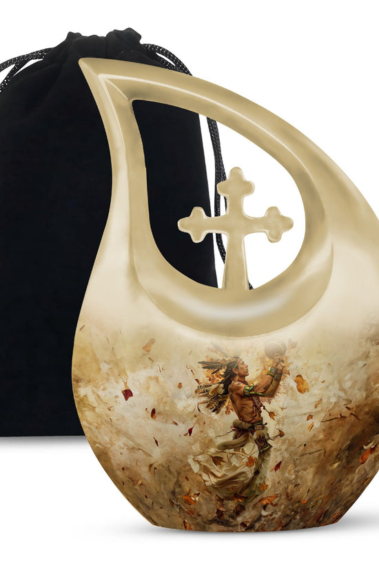 Native American Urns For Ashes - Small Urns For Women Human Ashes