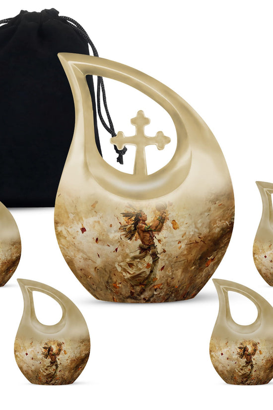 Native American Urns For Ashes - Small Urns For Women Human Ashes