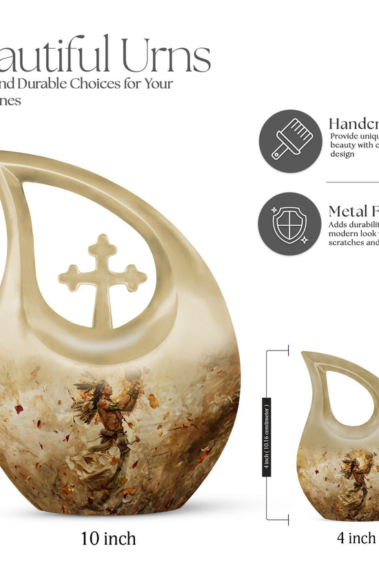 Native American Urns For Ashes - Small Urns For Women Human Ashes