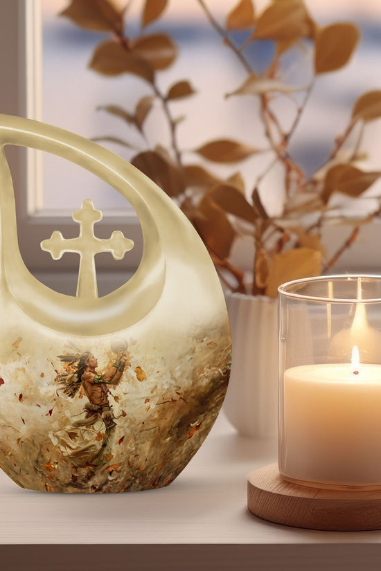 Native American Urns For Ashes - Small Urns For Women Human Ashes