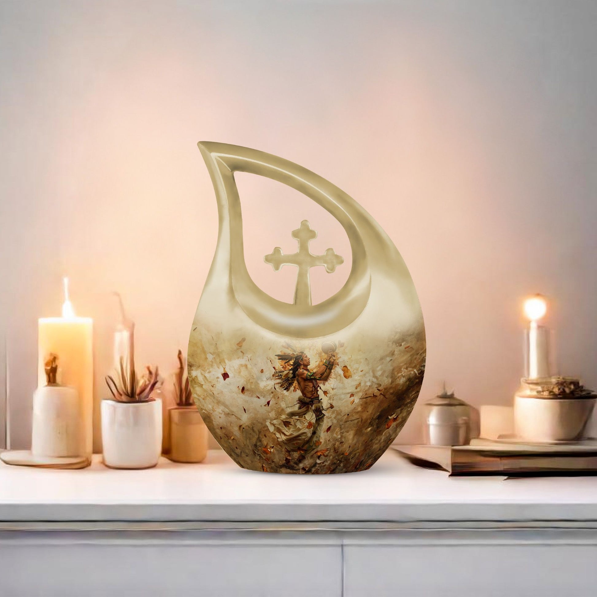 Native American Urns For Ashes - Small Urns For Women Human Ashes