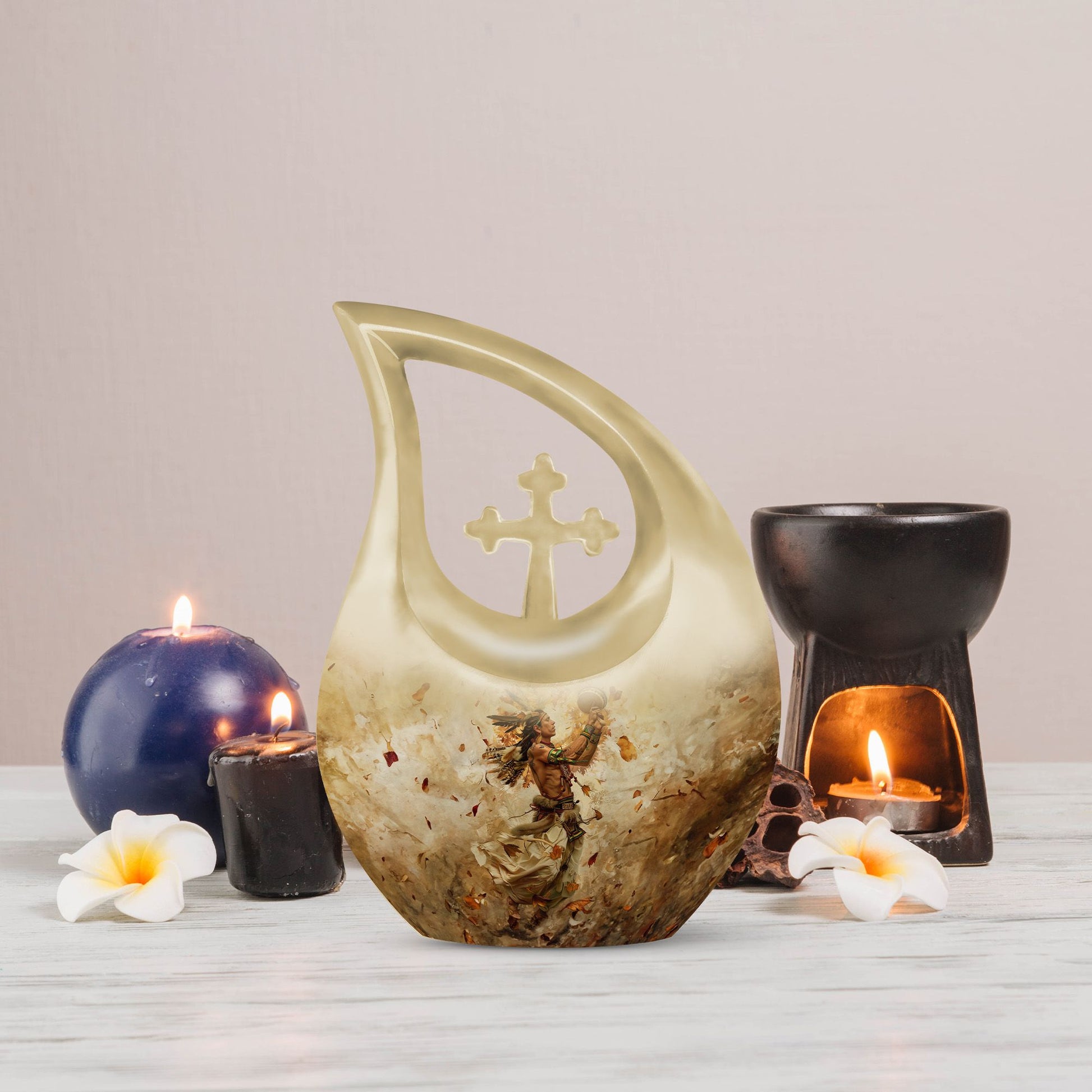 Native American Urns For Ashes - Small Urns For Women Human Ashes