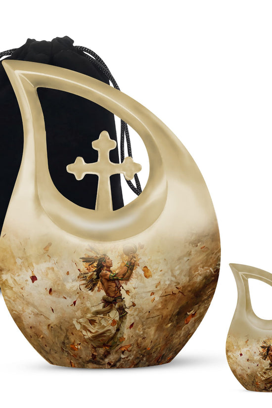 Native American Urns For Ashes - Small Urns For Women Human Ashes