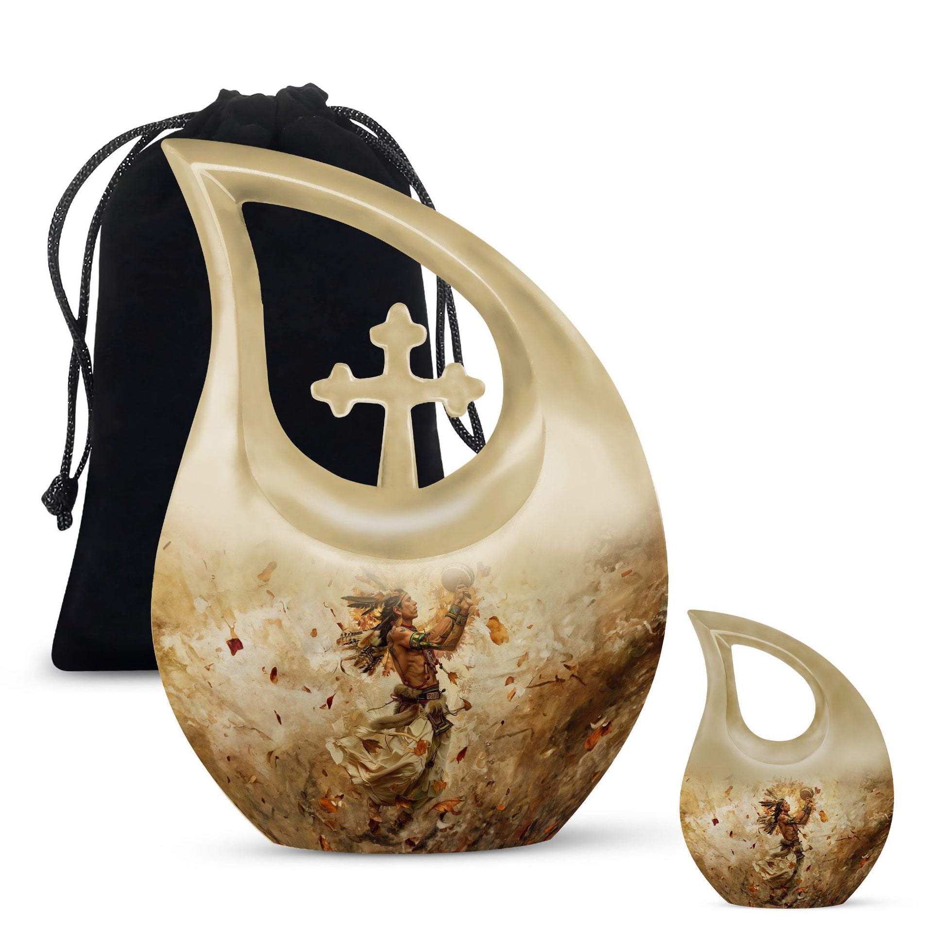 Native American Urns For Ashes - Small Urns For Women Human Ashes