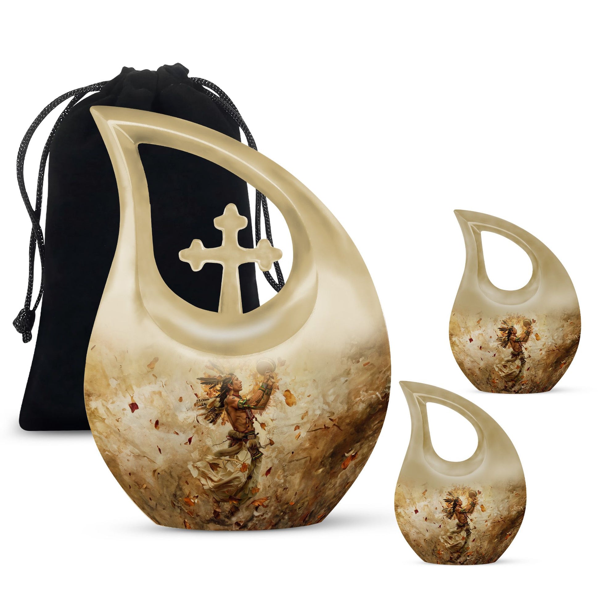 Native American Urns For Ashes - Small Urns For Women Human Ashes