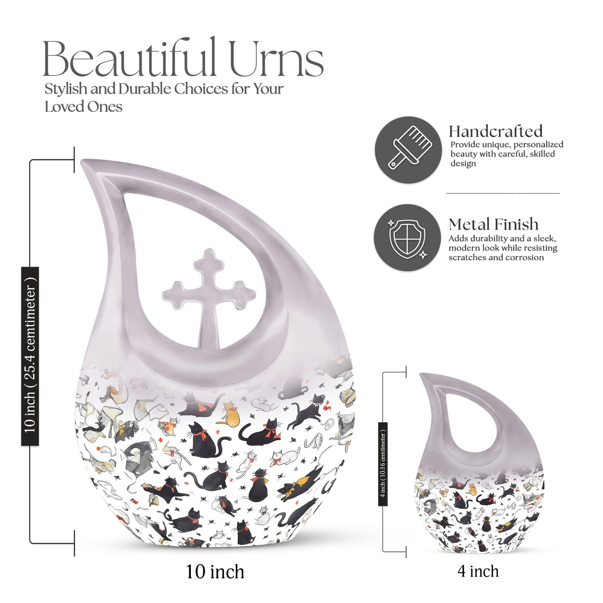 Paws Urns For Ashes - Small Urns For Human Ashes Women Keepsake