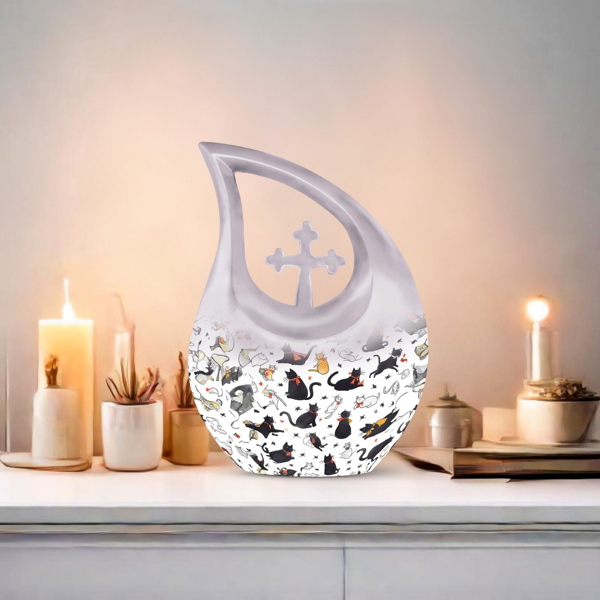 Paws Urns For Ashes - Small Urns For Human Ashes Women Keepsake