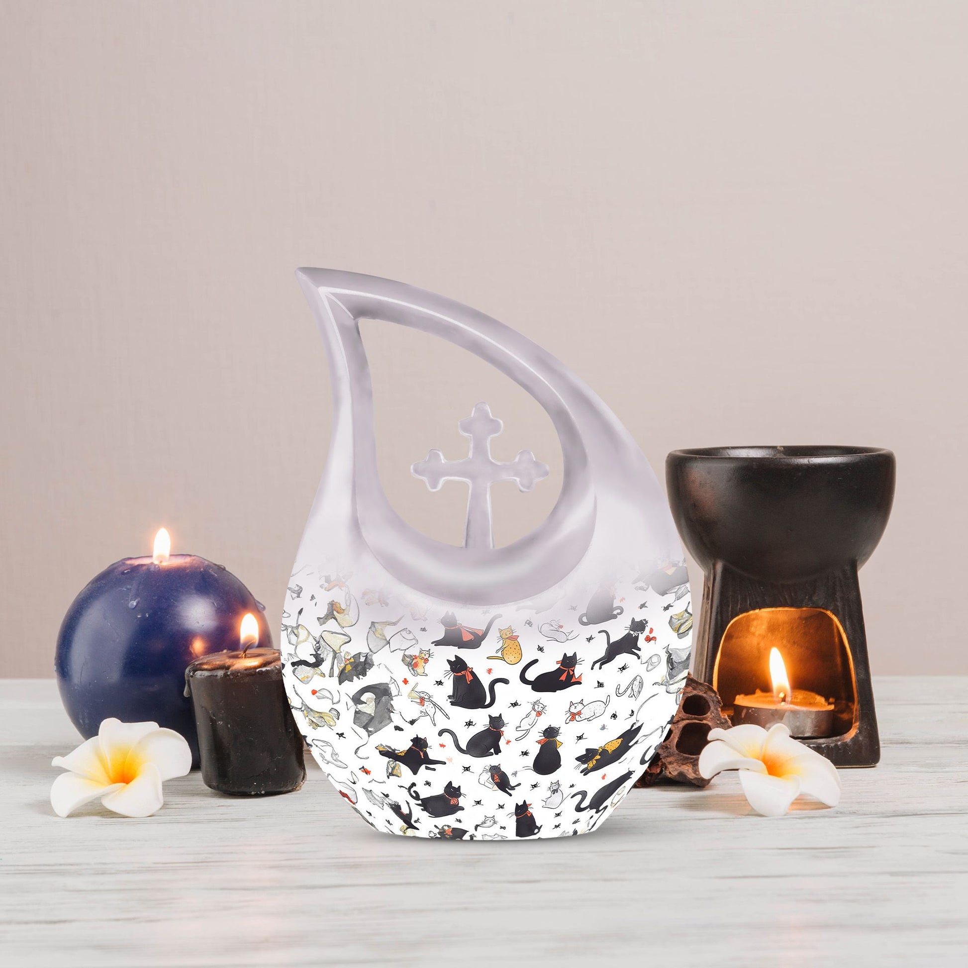 Paws Urns For Ashes - Small Urns For Human Ashes Women Keepsake