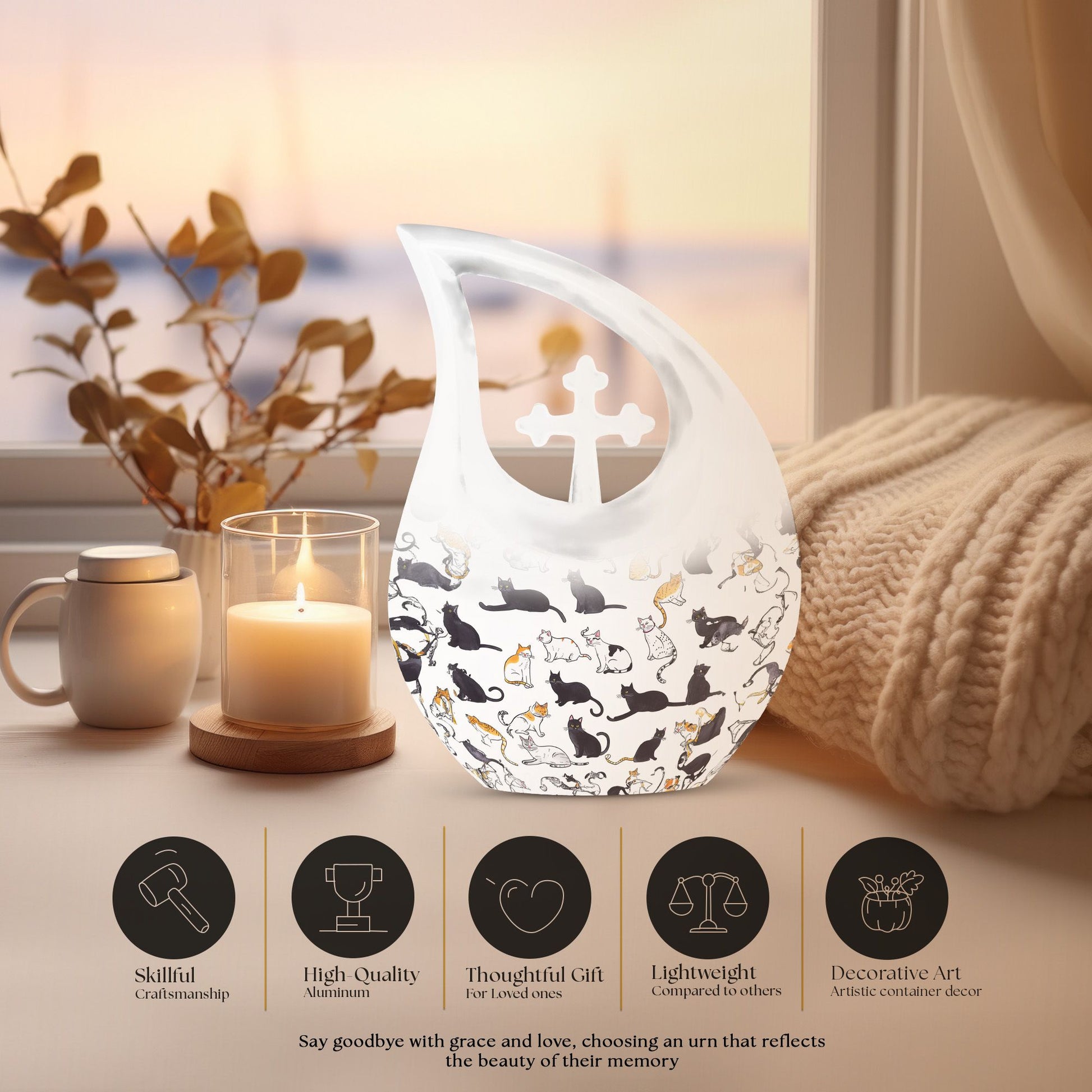 Paws Urns For Ashes - Urns For Adults Men