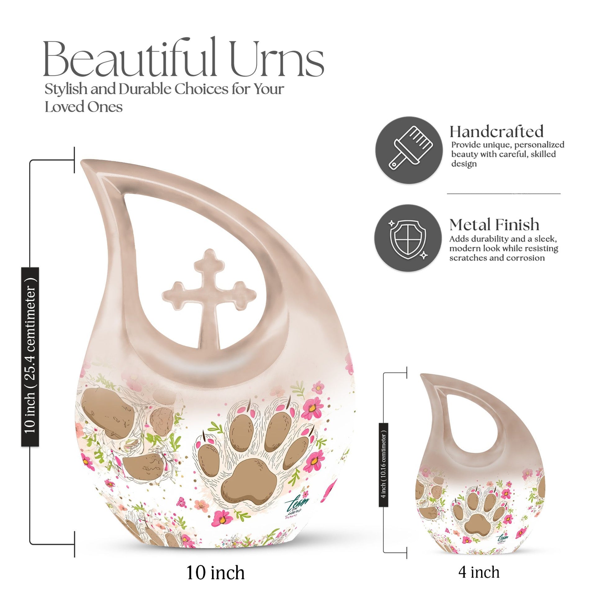 Paws Urns For Ashes - Mens Urns For Human Ashes