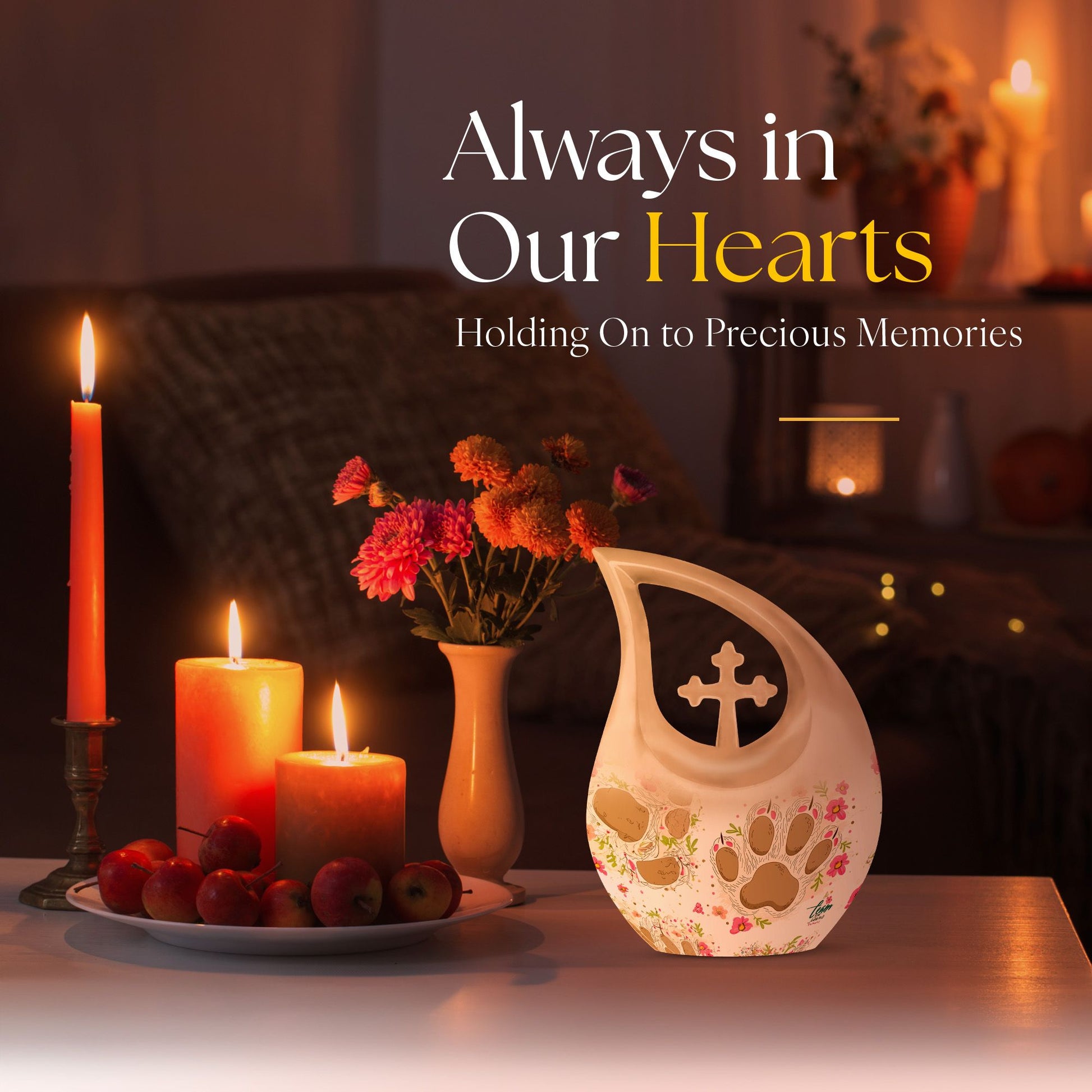 Paws Urns For Ashes - Mens Urns For Human Ashes